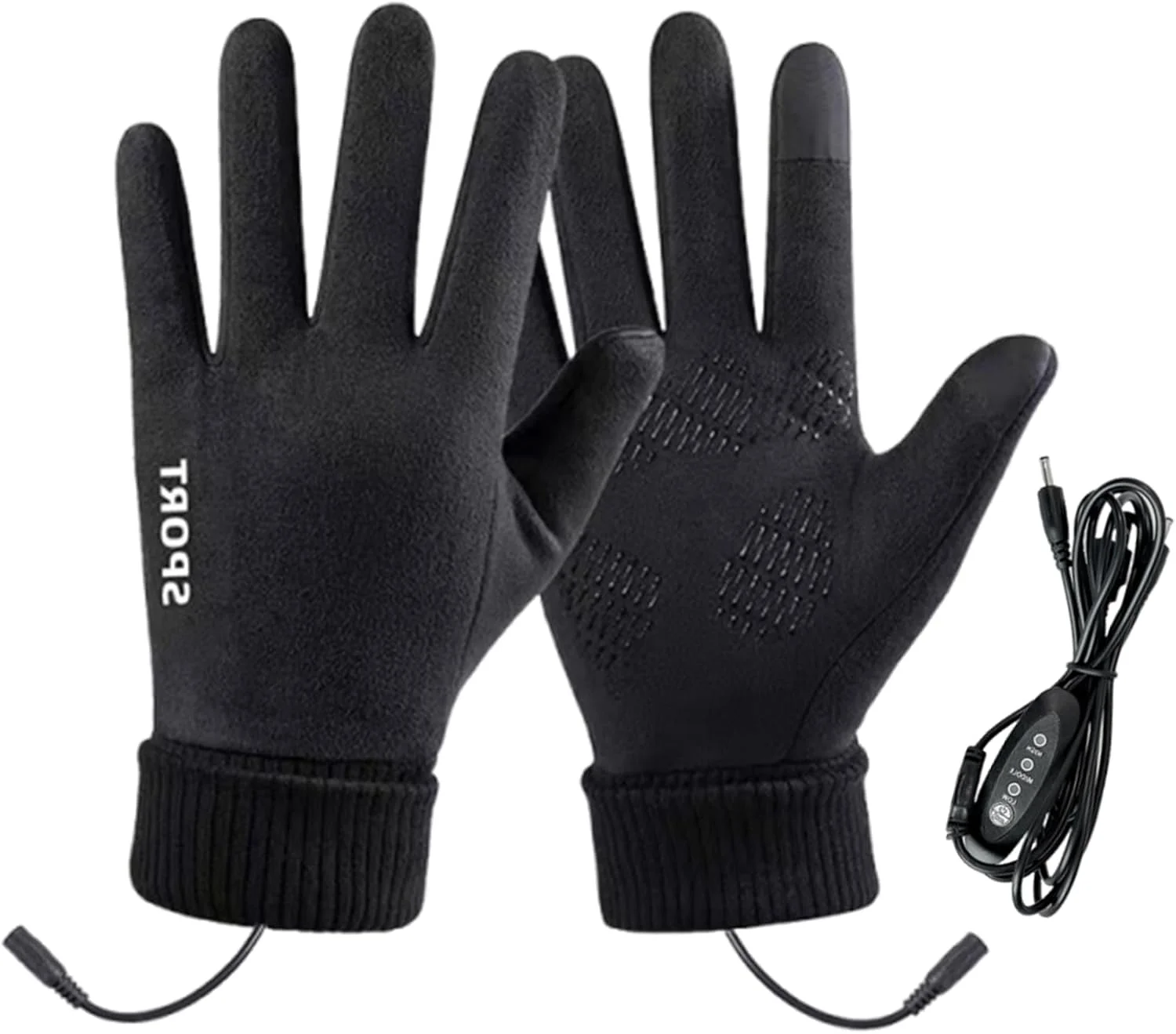 دستکش های گرمایشی مردانه | دستکش های گرم کننده USB، دستکش های صفحه لمسی با 3 تنظیمات دما برای دوچرخه سواری، کار در فضای باز، رانندگی، موتورسواری، کمپینگ، پیاده روی، شکار دستکش های گرمایشی مردانه | دستکش های گرم کننده USB، دستکش های صفحه لمسی با 3 تنظیمات دما برای دوچرخه سواری، کار در فضای باز، رانندگی، موتورسواری، کمپینگ، پیاده روی، شکار