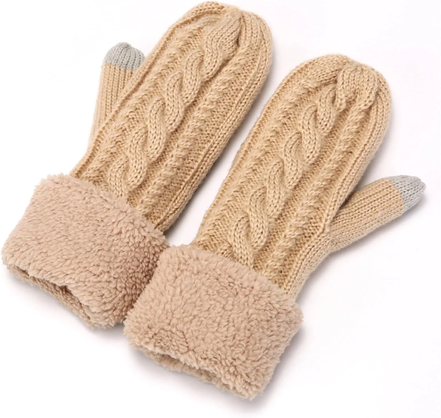 دستکش های بافتنی صفحه لمسی، دستکش های زمستانی تمام انگشتی، کشسان، گرم، مناسب دوچرخه سواری، اسکی، کوهنوردی برای دختران، نوجوانان، زنان، مردان، بافتنی ضد باد برای زنان، مناسب هوای سرد دستکش های بافتنی صفحه لمسی، دستکش های زمستانی تمام انگشتی، کشسان، گرم، مناسب دوچرخه سواری، اسکی، کوهنوردی برای دختران، نوجوانان، زنان، مردان، بافتنی ضد باد برای زنان، مناسب هوای سرد