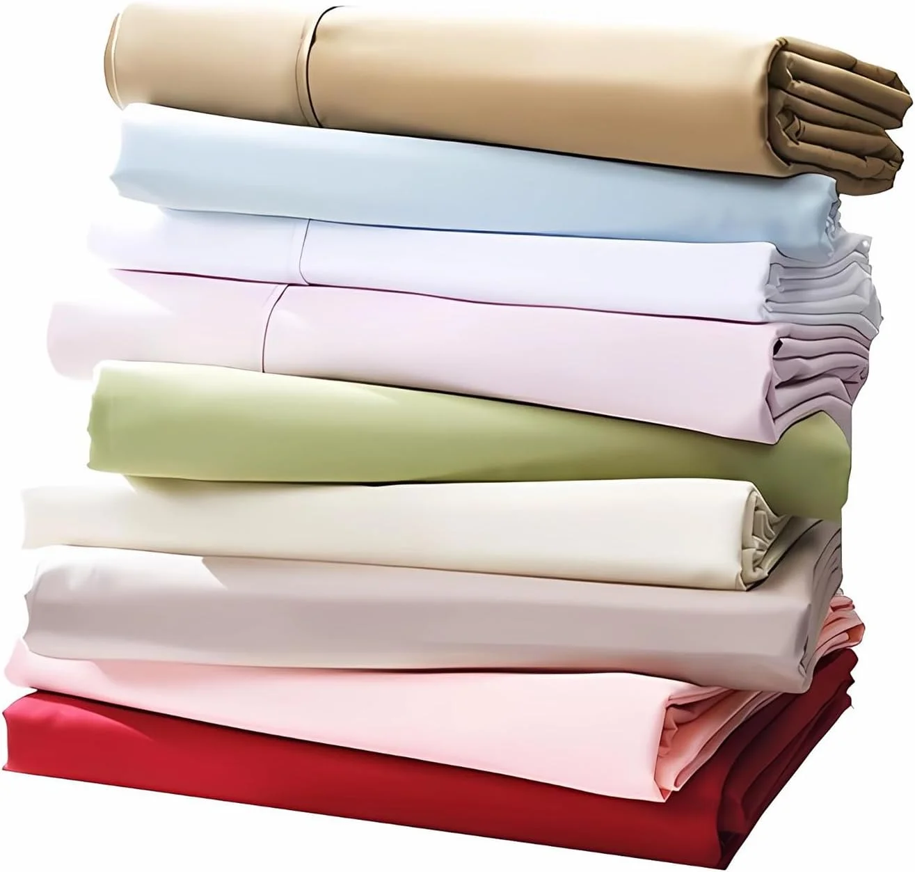 روبالشی های استاندارد WINLIFE، ست 2 عددی، 100% پنبه مصری، روبالشی های استاندارد 2 عدد، 50x66 سانتی متر، روکش بالش نرم و قابل تنفس، سفید روشن روبالشی های استاندارد WINLIFE، ست 2 عددی، 100% پنبه مصری، روبالشی های استاندارد 2 عدد، 50x66 سانتی متر، روکش بالش نرم و قابل تنفس، سفید روشن