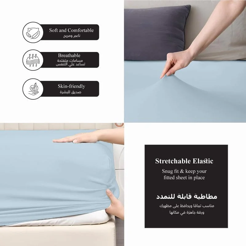 رو بالشتی میکروفایبر یوتوپیا ست 2 عددی - 50x75 سانتی متر / 20x30 اینچ، روکش بالش بنفش روشن، پارچه برس خورده نرم و لطیف، سایز استاندارد رو بالشتی میکروفایبر یوتوپیا ست 2 عددی - 50x75 سانتی متر / 20x30 اینچ، روکش بالش بنفش روشن، پارچه برس خورده نرم و لطیف، سایز استاندارد