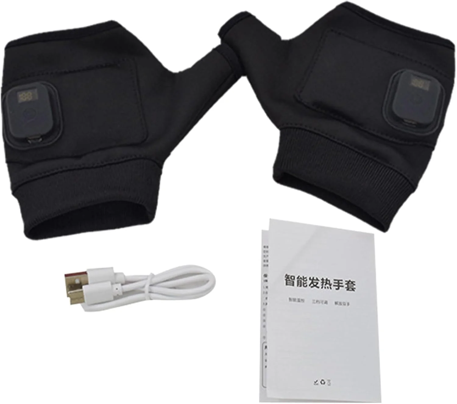 Heated Gloves for Women | Fingerless Mountaineering Mittens,USB Rechargeable Electric Thermal Heated Hand Gloves for Women Men Winter Outdoor Typing Running Motorcycle Camping Cycling Work Hunting Heated Gloves for Women | Fingerless Mountaineering Mittens,USB Rechargeable Electric Thermal Heated Hand Gloves for Women Men Winter Outdoor Typing Running Motorcycle Camping Cycling Work Hunting