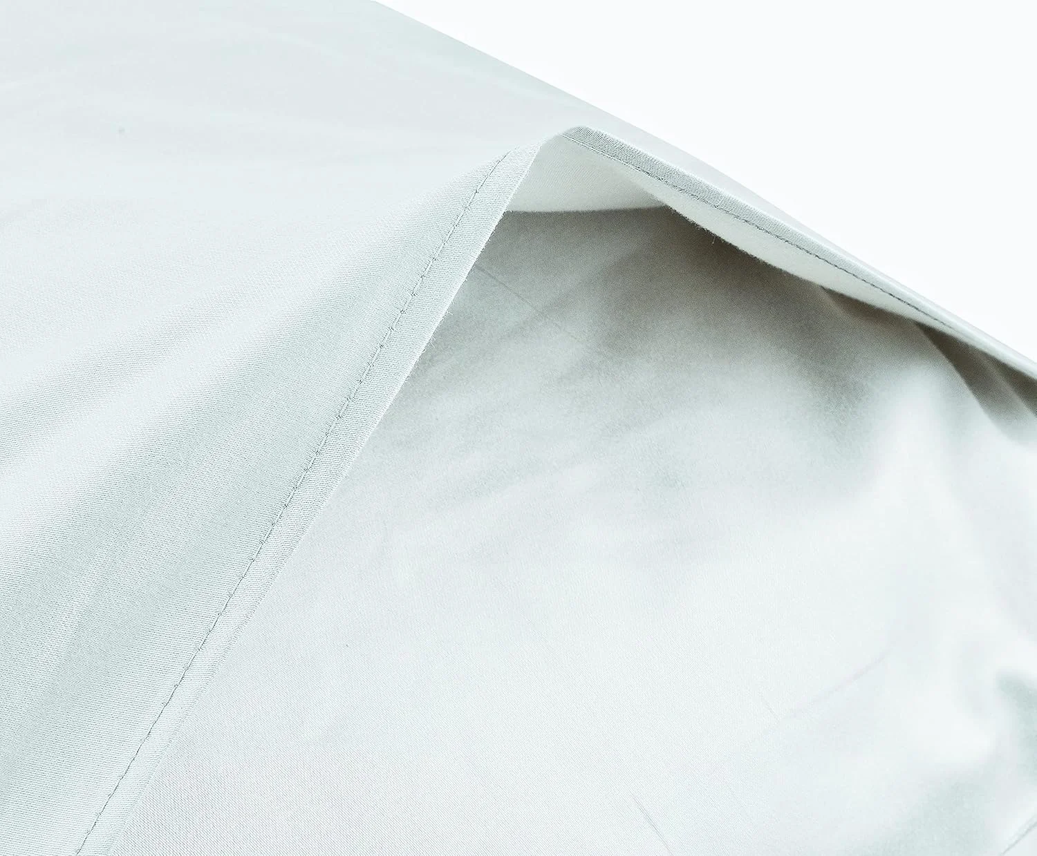 روکش بالش پنبه‌ای ممتاز 400 نخ Trance Home Linen | روکش بالش نرم و سازگار با پوست | ست 2 عددی فقط روکش بالش | سایز بزرگ (سفید، 50 در 75 سانتی‌متر)