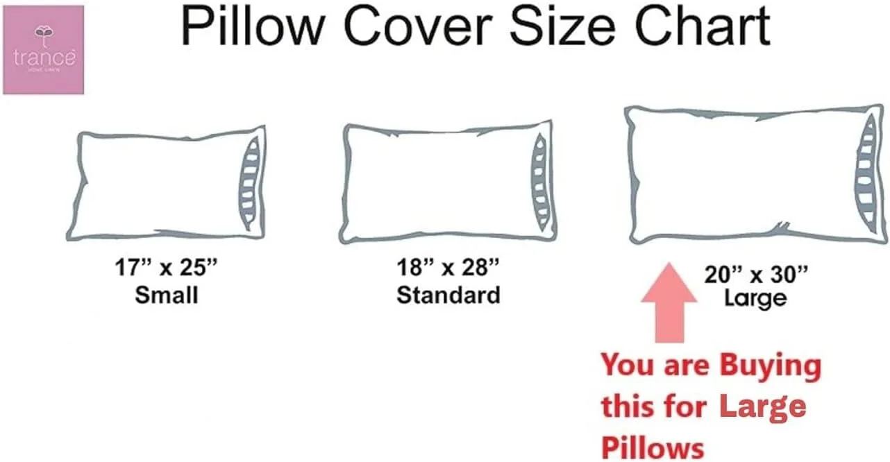 روبالشتی های راه راه ساتن ترنس هوم لینن، سایز بزرگ 51x76 سانتی متر، 200 نخ، ست 2 عددی (زرد خردلی، 51x76 سانتی متر) روبالشتی های راه راه ساتن ترنس هوم لینن، سایز بزرگ 51x76 سانتی متر، 200 نخ، ست 2 عددی (زرد خردلی، 51x76 سانتی متر)