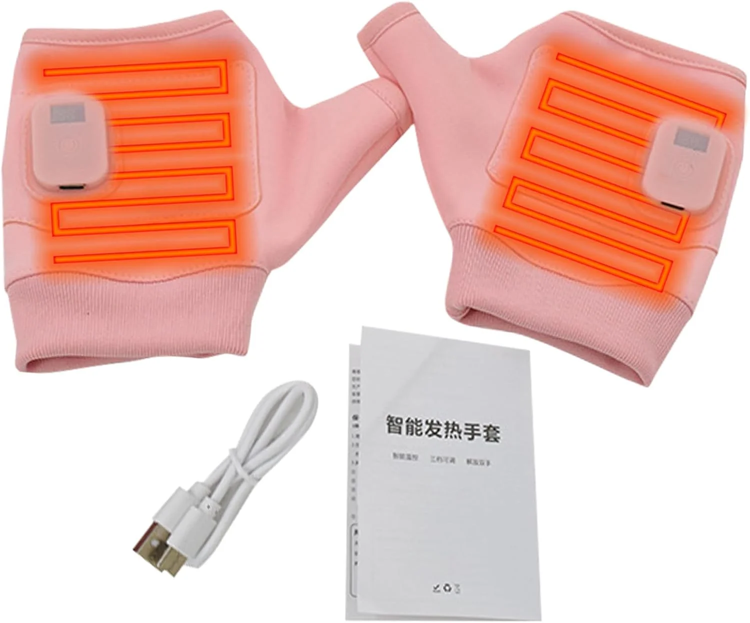 دستکش گرمکن دار زنانه | دستکش های کوهنوردی بدون انگشت، دستکش های حرارتی برقی قابل شارژ USB برای زنان و مردان مناسب برای تایپ، دویدن، موتورسواری، کمپینگ، دوچرخه سواری، کار، شکار در فضای باز در زمستان دستکش گرمکن دار زنانه | دستکش های کوهنوردی بدون انگشت، دستکش های حرارتی برقی قابل شارژ USB برای زنان و مردان مناسب برای تایپ، دویدن، موتورسواری، کمپینگ، دوچرخه سواری، کار، شکار در فضای باز در زمستان