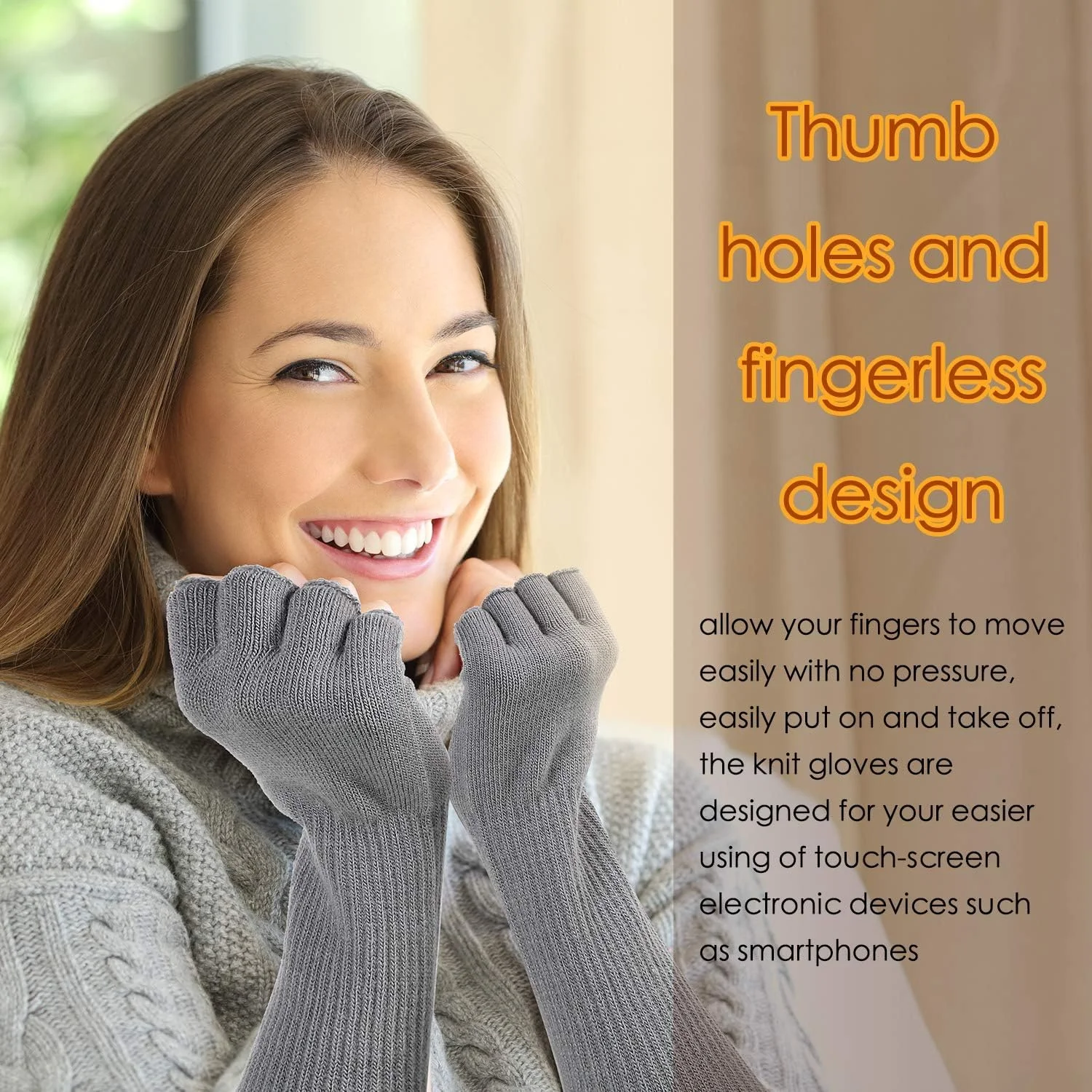 دو جفت دستکش بدون انگشت زمستانی، دستکش بافتنی حرارتی برای مردان و زنان، گرمکن بازوی کشسان 11 اینچی، دستکش نیمه انگشتی برای دفتر، فعالیت های خارج از منزل، دوچرخه سواری، دویدن دو جفت دستکش بدون انگشت زمستانی، دستکش بافتنی حرارتی برای مردان و زنان، گرمکن بازوی کشسان 11 اینچی، دستکش نیمه انگشتی برای دفتر، فعالیت های خارج از منزل، دوچرخه سواری، دویدن