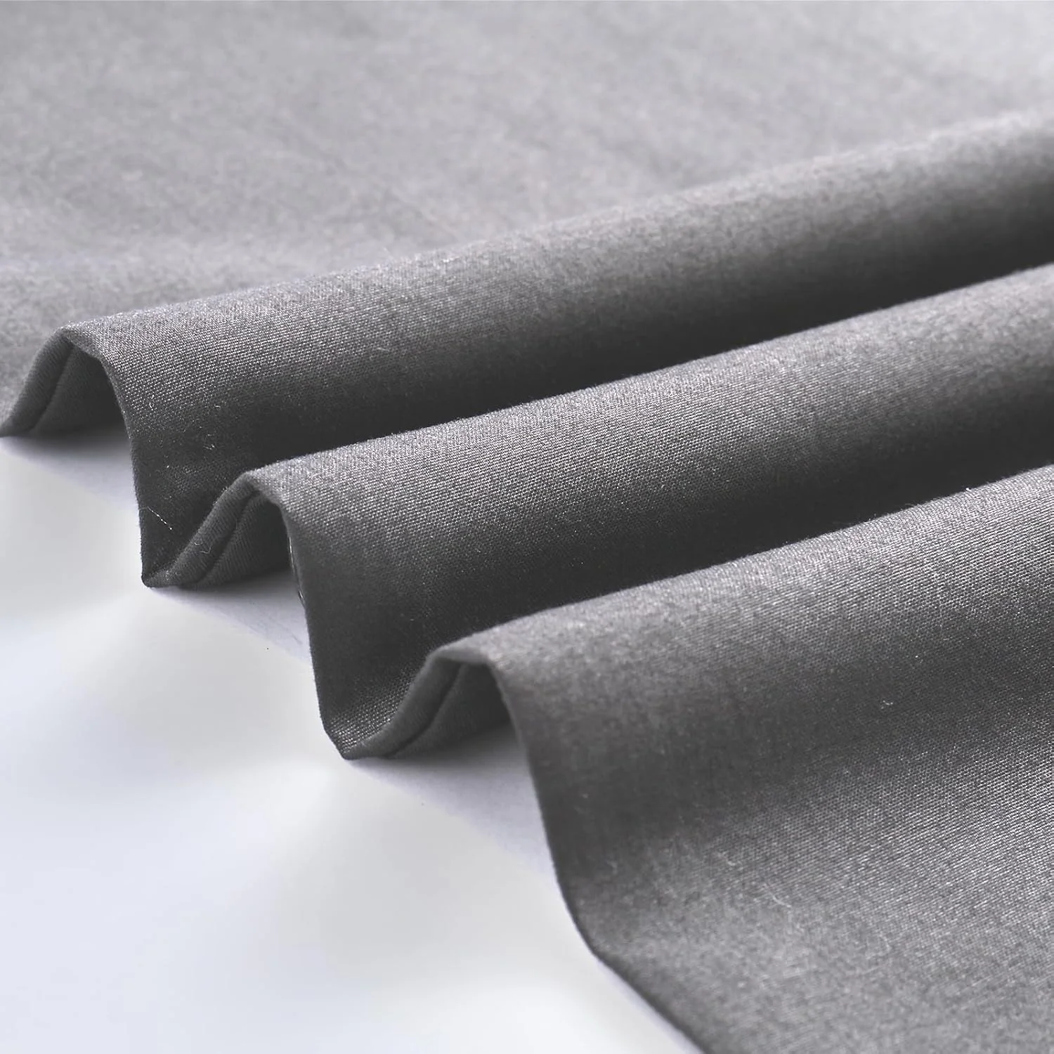 ست 2 عددی روبالشتی خاکستری کینگ سایز Mosluna، روبالشتی های میکروفیبر برس خورده با بسته شدن پاکتی، فوق العاده نرم و قابل تنفس (خاکستری، 50x90 سانتی متر) ست 2 عددی روبالشتی خاکستری کینگ سایز Mosluna، روبالشتی های میکروفیبر برس خورده با بسته شدن پاکتی، فوق العاده نرم و قابل تنفس (خاکستری، 50x90 سانتی متر)