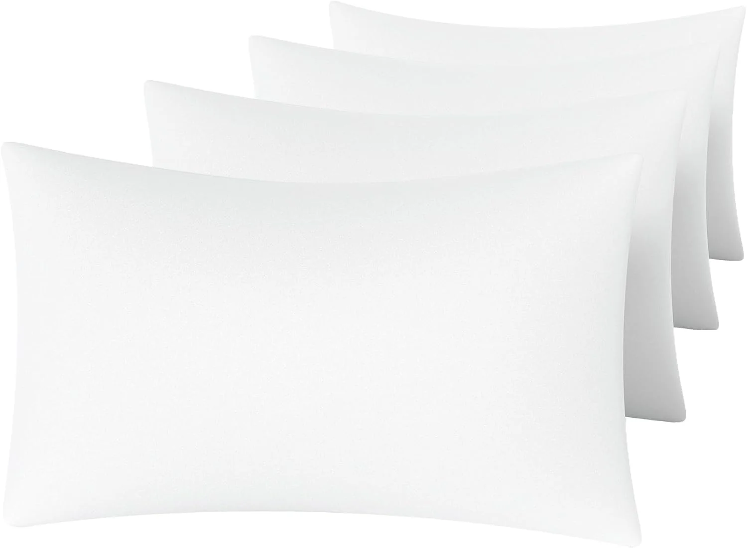 MINIPANDA Queen Size Pillowcase Set of 4-20 x 30 Inches – Queen Size Pillowcases 4 Pack - Super Soft, Smooth and Breathable - Envelope Design - Machine Washable (20X30 (4 Piece), White) MINIPANDA Queen Size Pillowcase Set of 4-20 x 30 Inches – Queen Size Pillowcases 4 Pack - Super Soft, Smooth and Breathable - Envelope Design - Machine Washable (20X30 (4 Piece), White)