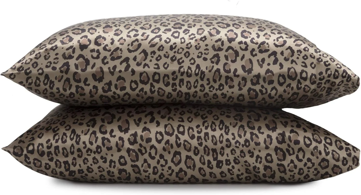 روبالشی های استاندارد ساتن ابریشمی Martex - ست 2 عددی روبالشی ابریشمی - روکش بالش تخت 50x66 سانتی متر - کیفیت هتلی - فوق العاده نرم و تنفس پذیر - روبالشی های ساتن قهوه ای برای مو و پوست (استاندارد، قهوه ای) روبالشی های استاندارد ساتن ابریشمی Martex - ست 2 عددی روبالشی ابریشمی - روکش بالش تخت 50x66 سانتی متر - کیفیت هتلی - فوق العاده نرم و تنفس پذیر - روبالشی های ساتن قهوه ای برای مو و پوست (استاندارد، قهوه ای)