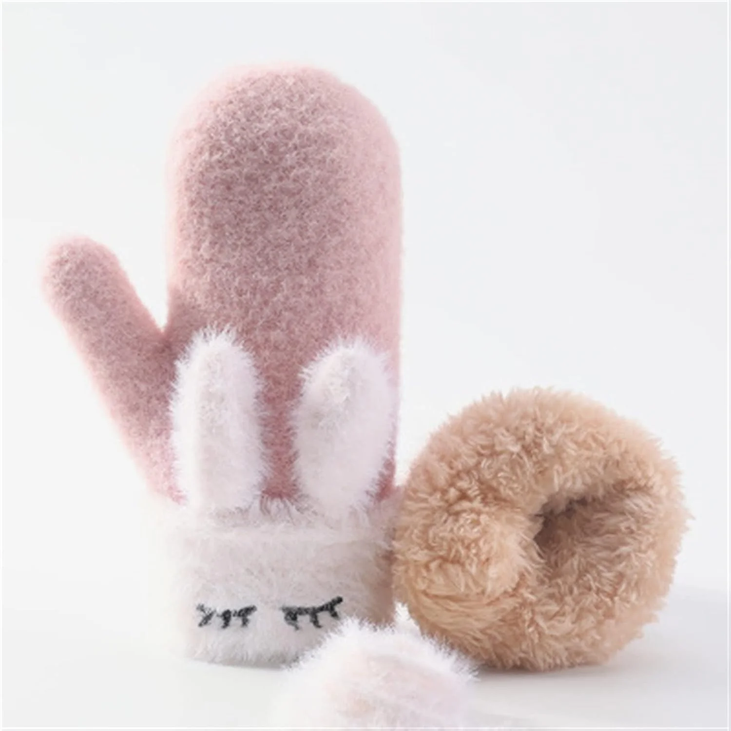 دستکش های BUYUP زنانه زمستانی دستکش های مخملی ضخیم دستکش های گرم خرگوشی زیبا دستکش های BUYUP زنانه زمستانی دستکش های مخملی ضخیم دستکش های گرم خرگوشی زیبا