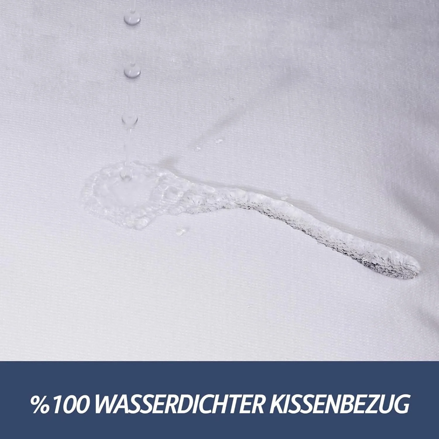 روکش ضد آب کوسن Komfortec، ست 2 عددی، 45 × 45 سانتی متر با زیپ، تنفس پذیر، روکش های بالش ضد حساسیت، ضد کنه، 2 عدد محافظ کوسن، سفید روکش ضد آب کوسن Komfortec، ست 2 عددی، 45 × 45 سانتی متر با زیپ، تنفس پذیر، روکش های بالش ضد حساسیت، ضد کنه، 2 عدد محافظ کوسن، سفید