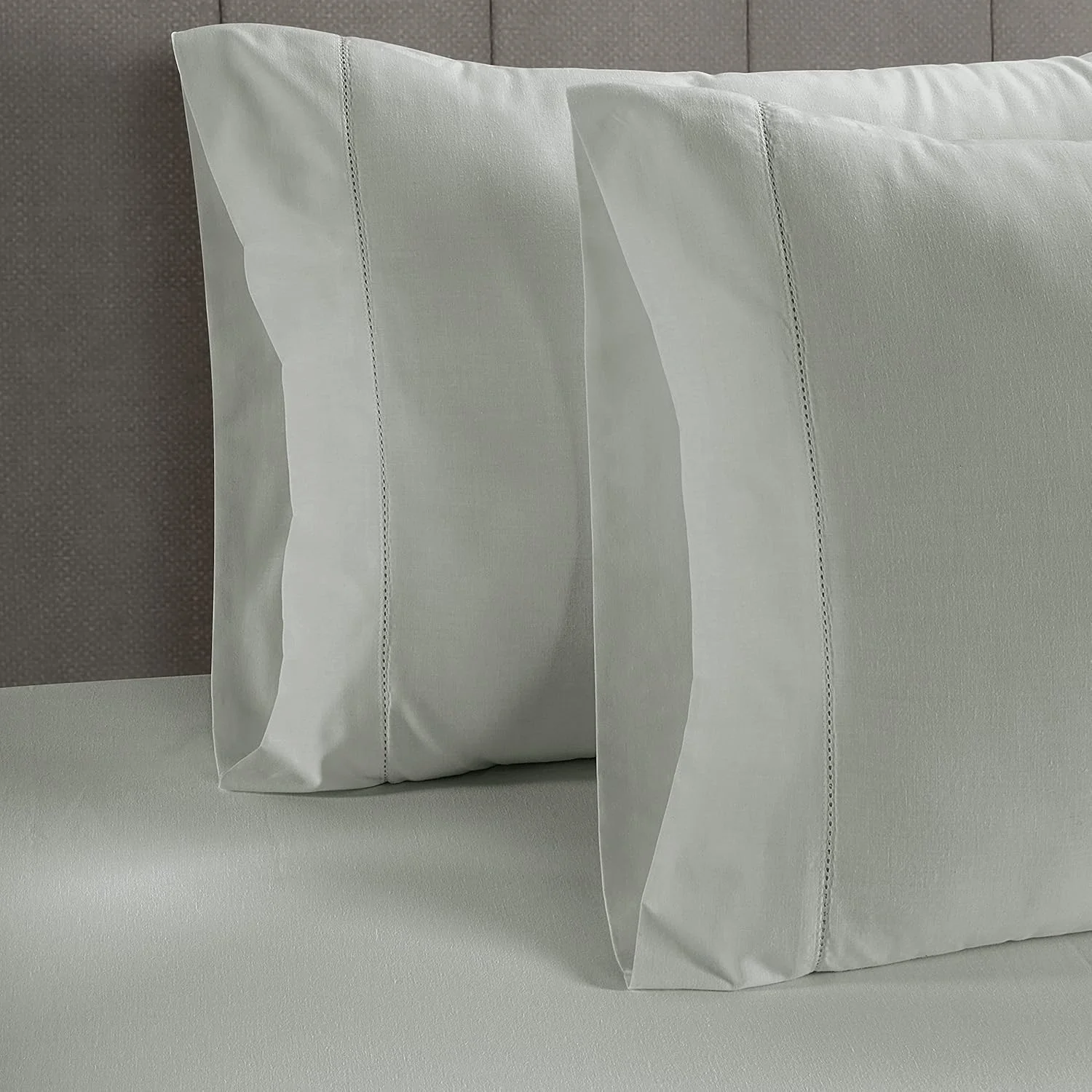 روبالشی های کتان لینن 100% پنبه ارگانیک - سایز استاندارد، فوق العاده نرم و لطیف، بافت پرکال خنک، تنفس پذیر، روکش بالش خواب، ست 2 عددی - مینرال روبالشی های کتان لینن 100% پنبه ارگانیک - سایز استاندارد، فوق العاده نرم و لطیف، بافت پرکال خنک، تنفس پذیر، روکش بالش خواب، ست 2 عددی - مینرال