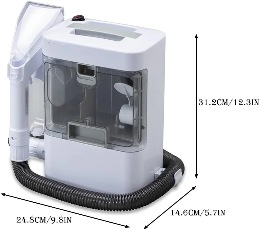 جاروبرقی سطلی Zxiuzhen، جاروبرقی بدون کیسه، جداسازی دو مخزن، مکش قوی، نفوذ فشار قوی، طراحی جداشدنی، جاروبرقی، برای صندلی خودرو