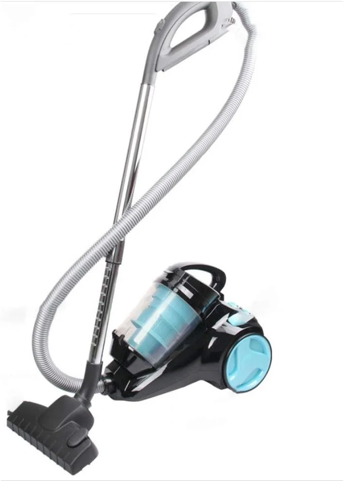 جاروبرقی خانگی YHUAEE، جاروبرقی افقی برای فرش و کف سخت، سبک وزن با قدرت مکش قوی، جاروبرقی سطلی سیم دار، قرمز.