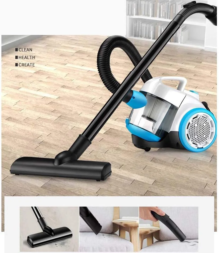 جاروبرقی سطلی بدون کیسه ZLQHDG، جاروبرقی سبک وزن سیم دار برای فرش و سطوح سخت