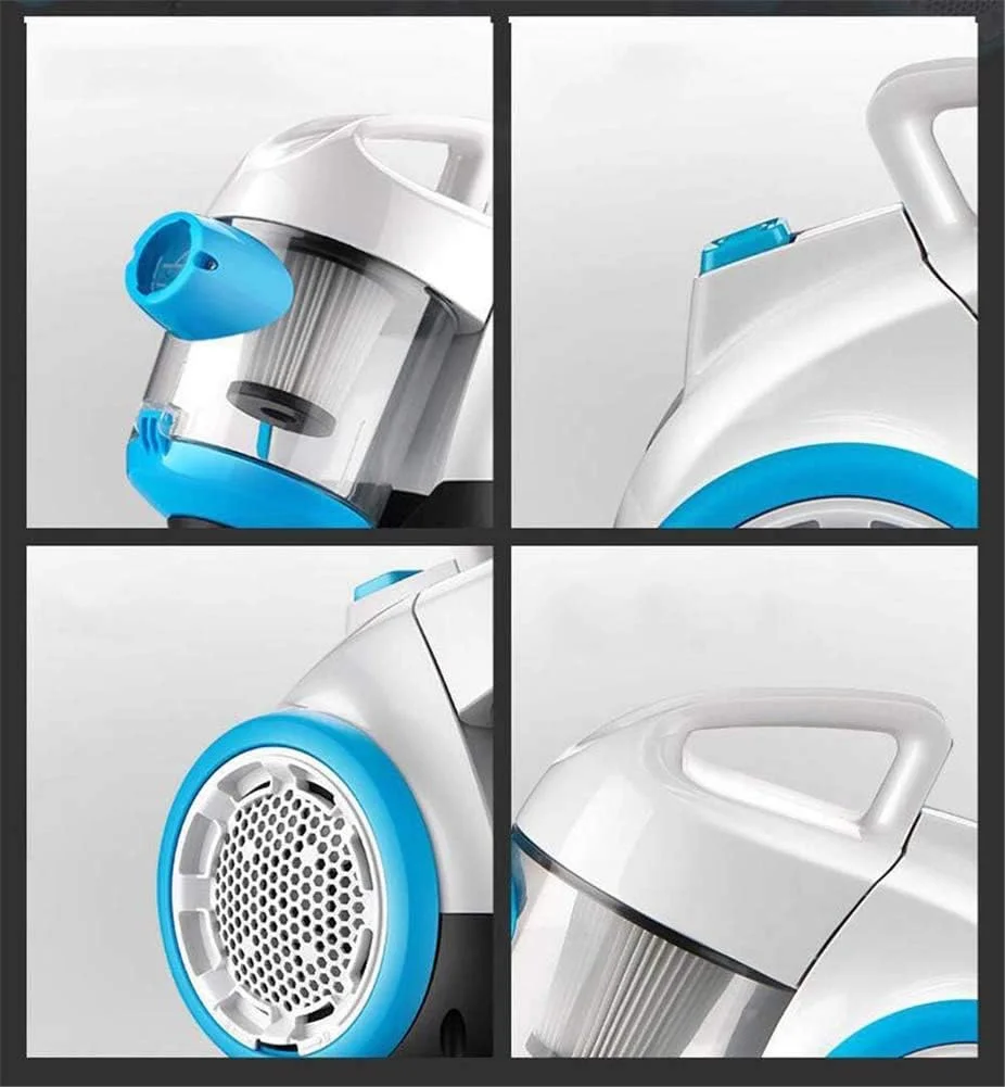 جاروبرقی سطلی بدون کیسه ZLQHDG، جاروبرقی سبک وزن سیم دار برای فرش و سطوح سخت