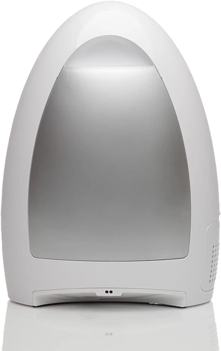 جاروبرقی بدون لمس سطل زباله اتوماتیک، سطل زباله الکترونیکی 1000 واتی با سنسورهای اتوماتیک، جعبه گرد و غبار 3.6 لیتری، ترمز اضطراری 48 ثانیه ای، جاروبرقی سطلی سیم دار برای سالن، موی حیوانات خانگی، دفتر (سفید)