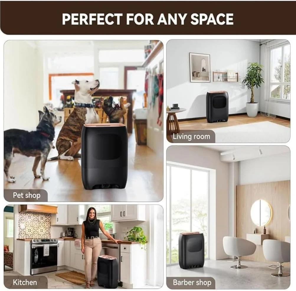 جاروبرقی لمسی 7 لیتری بدون کیسه، جاروبرقی برقی 1500 واتی با نازل، پردازنده تمیز کننده مو، جاروبرقی سطلی سیم دار قدرتمند، بدون کیسه، سنسورهای اتوماتیک، برای جارو کردن سالن آرایشگاه و حیوانات خانگی جاروبرقی لمسی 7 لیتری بدون کیسه، جاروبرقی برقی 1500 واتی با نازل، پردازنده تمیز کننده مو، جاروبرقی سطلی سیم دار قدرتمند، بدون کیسه، سنسورهای اتوماتیک، برای جارو کردن سالن آرایشگاه و حیوانات خانگی