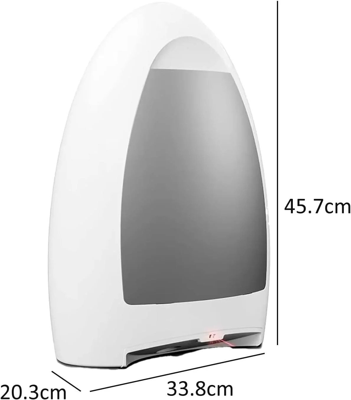 جاروبرقی بدون لمس سطل زباله اتوماتیک، جاروبرقی مخزنی سیم دار 1000 واتی با مخزن گرد و غبار 3.6 لیتری، سنسورهای اتوماتیک، فیلتراسیون دوگانه، سطل زباله الکترونیکی برای سالن، موی حیوانات خانگی، دفتر (مشکی) جاروبرقی بدون لمس سطل زباله اتوماتیک، جاروبرقی مخزنی سیم دار 1000 واتی با مخزن گرد و غبار 3.6 لیتری، سنسورهای اتوماتیک، فیلتراسیون دوگانه، سطل زباله الکترونیکی برای سالن، موی حیوانات خانگی، دفتر (مشکی)