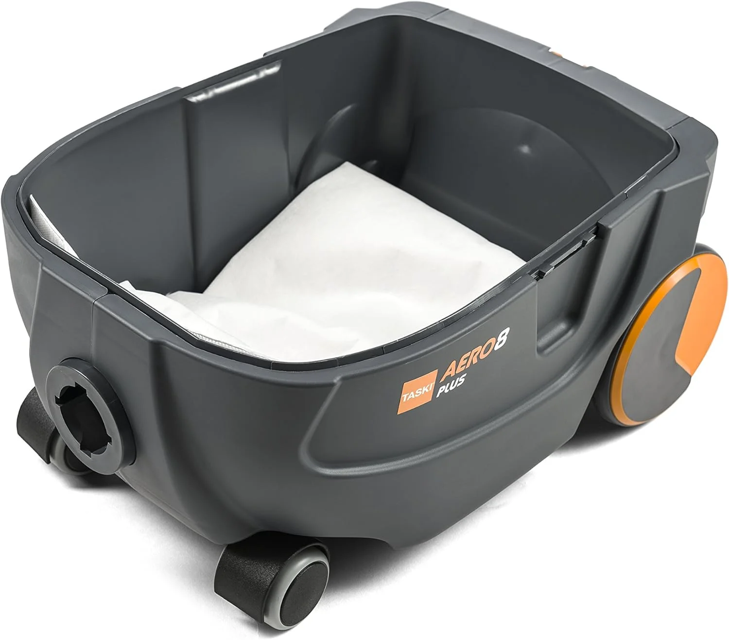 جاروبرقی سطلی خشک تاسکی، خاکستری/نارنجی، ۱۳ لیتر جاروبرقی سطلی خشک تاسکی، خاکستری/نارنجی، ۱۳ لیتر