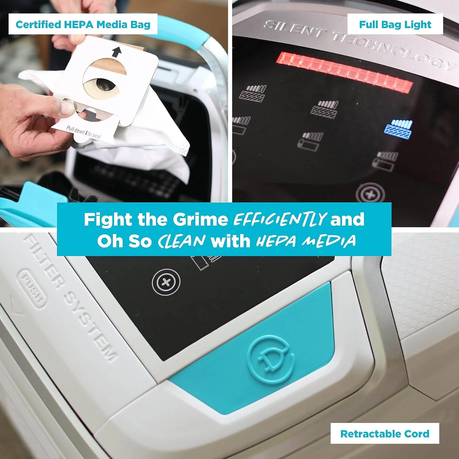 جاروبرقی سطلی سیمپلیسیتی مدل Scout Plus، جاروبرقی و فرش و کف شوی با صفحه کنترل دیجیتال چند منظوره و میله قابل افزایش جاروبرقی سطلی سیمپلیسیتی مدل Scout Plus، جاروبرقی و فرش و کف شوی با صفحه کنترل دیجیتال چند منظوره و میله قابل افزایش