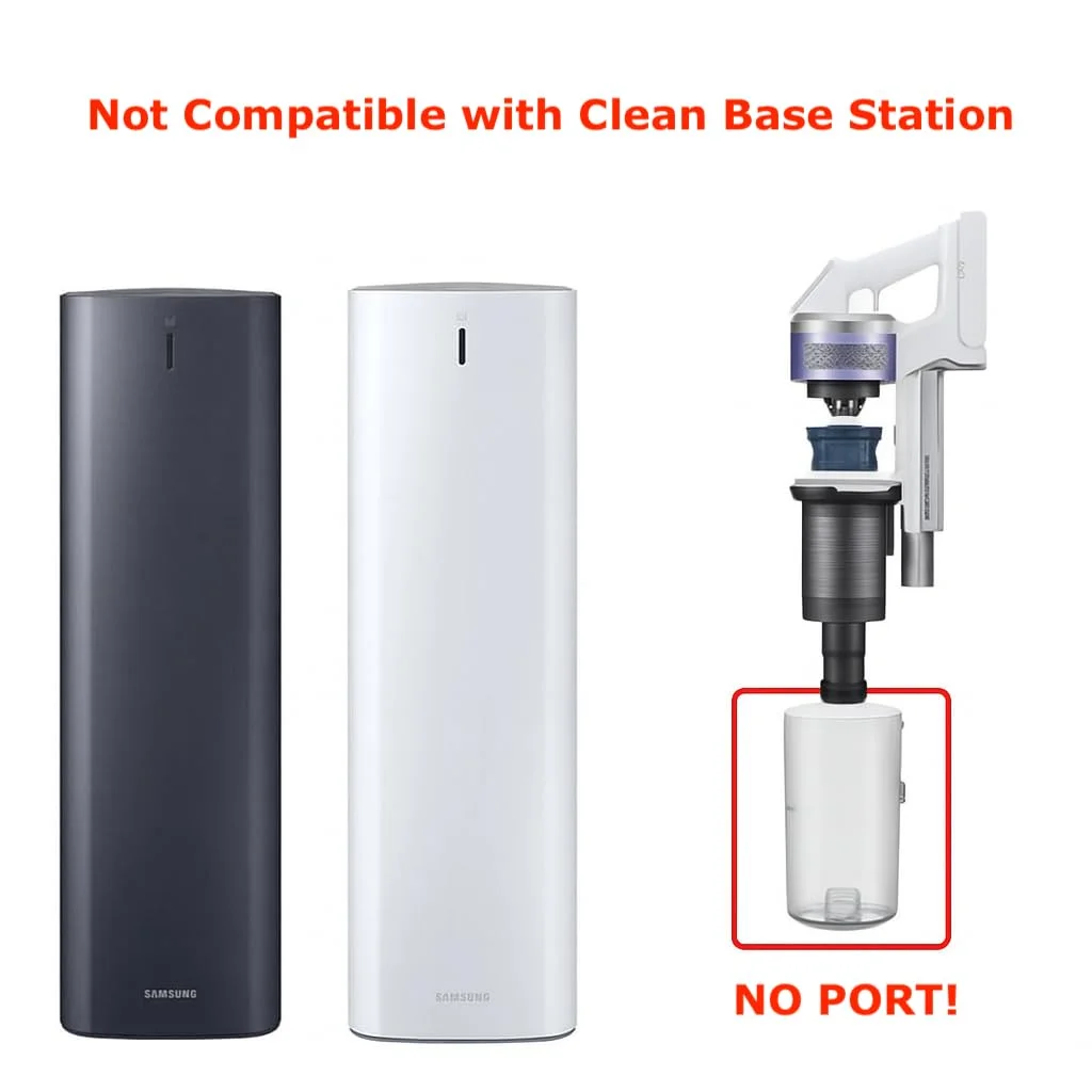 SCREENTRONICS Dust Bin Canister Compatible Replacement for Samsung Jet 75/90 Series Multi-Surface Cordless Stick Vacuum Cleaner