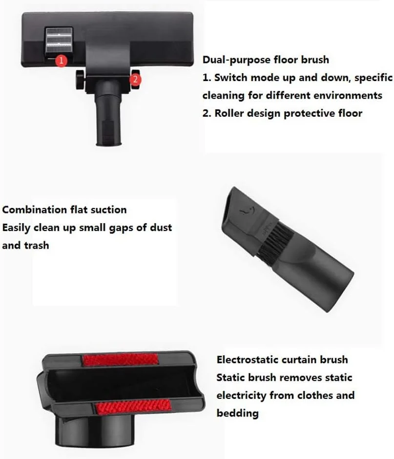 جاروبرقی سطلی بدون کیسه Rziioo، مناسب برای آلرژی، جاروبرقی و از بین بردن کنه ها، کابل برق 6 متری بلند، مخزن گرد و غبار قابل شستشو 1400 وات، 2 لیتر جاروبرقی سطلی بدون کیسه Rziioo، مناسب برای آلرژی، جاروبرقی و از بین بردن کنه ها، کابل برق 6 متری بلند، مخزن گرد و غبار قابل شستشو 1400 وات، 2 لیتر