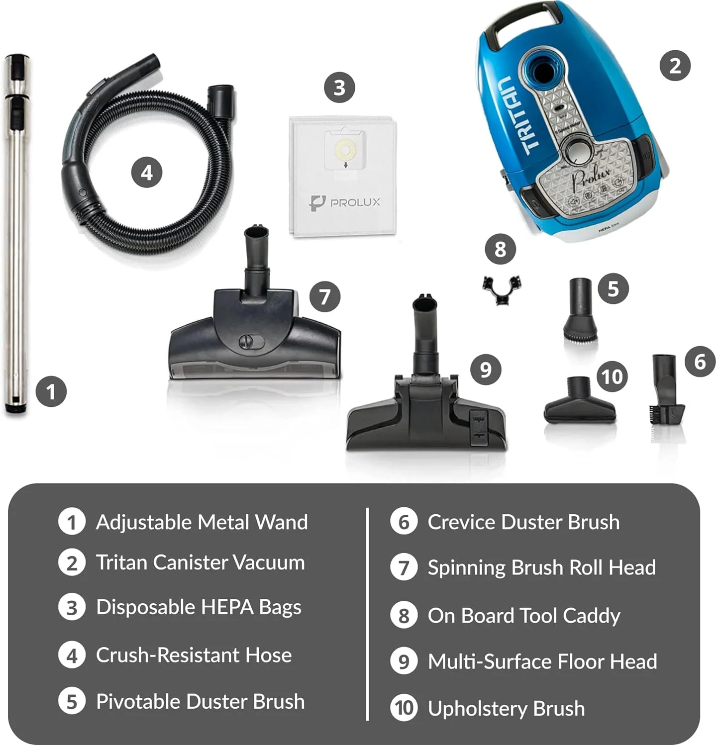 جاروبرقی کارتریجی آب بندی شده هپا Prolux lux.pro Tritan با موتور قدرتمند 12 آمپر مناسب سطوح سخت جاروبرقی کارتریجی آب بندی شده هپا Prolux lux.pro Tritan با موتور قدرتمند 12 آمپر مناسب سطوح سخت