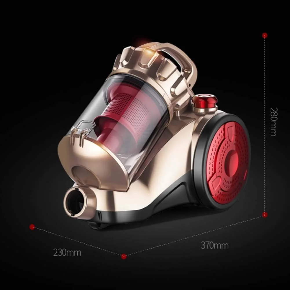 جاروبرقی سطلی بدون کیسه Rziioo، مناسب برای آلرژی، جاروبرقی و از بین بردن کنه ها، کابل برق 6 متری بلند، مخزن گرد و غبار قابل شستشو 1400 وات، 2 لیتر جاروبرقی سطلی بدون کیسه Rziioo، مناسب برای آلرژی، جاروبرقی و از بین بردن کنه ها، کابل برق 6 متری بلند، مخزن گرد و غبار قابل شستشو 1400 وات، 2 لیتر