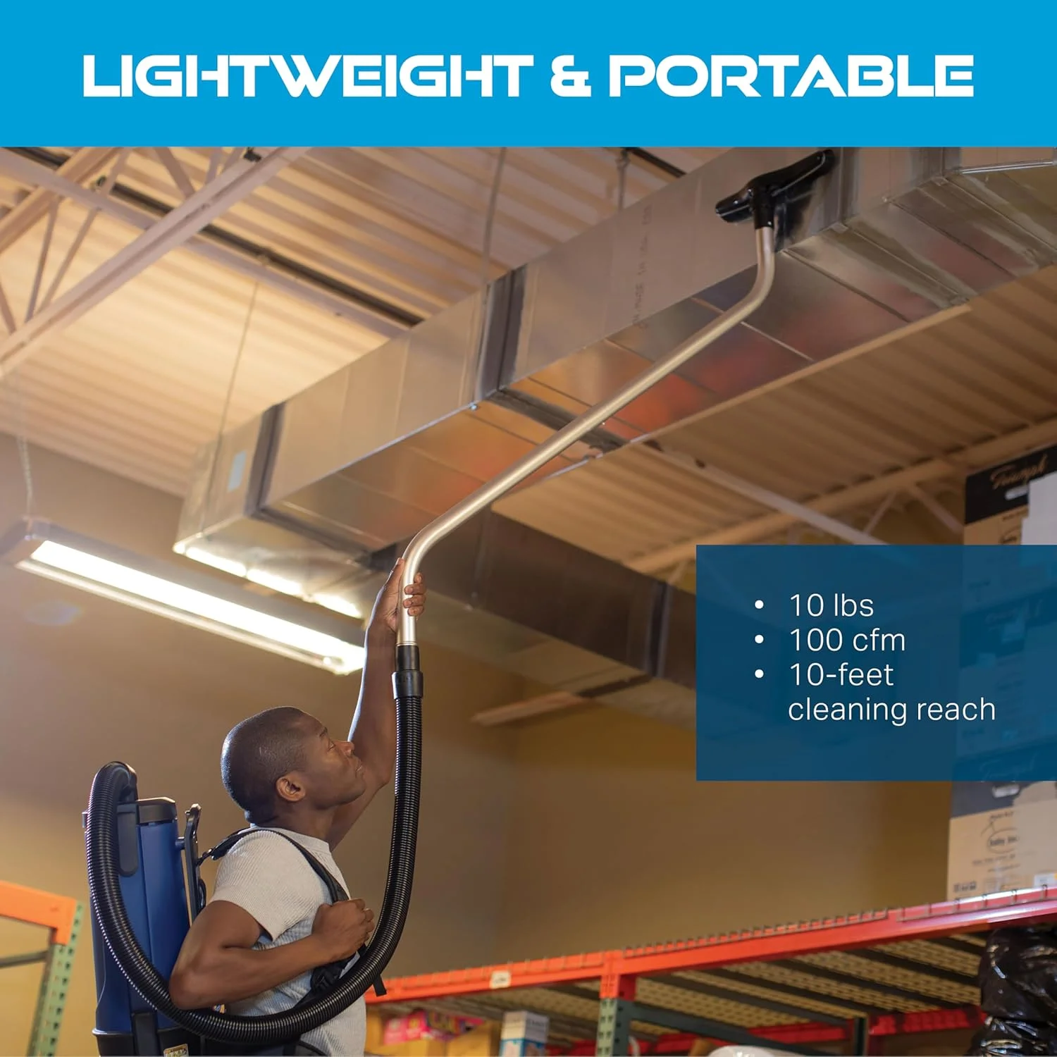 جاروبرقی کوله پشتی سبک وزن Powr-Flite Pro-Lite، جاروبرقی تجاری با ظرفیت 4 کوارت، جاروبرقی قابل حمل با کیت ابزار، BP4S جاروبرقی کوله پشتی سبک وزن Powr-Flite Pro-Lite، جاروبرقی تجاری با ظرفیت 4 کوارت، جاروبرقی قابل حمل با کیت ابزار، BP4S