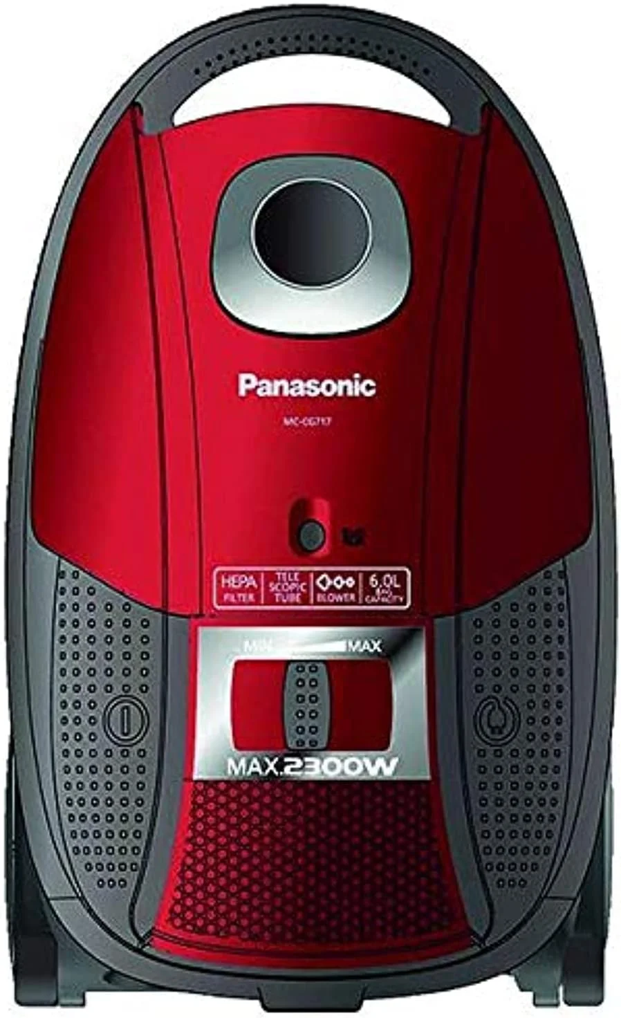 جاروبرقی سطلی پاناسونیک 2300 وات، قرمز [MCCG717R]