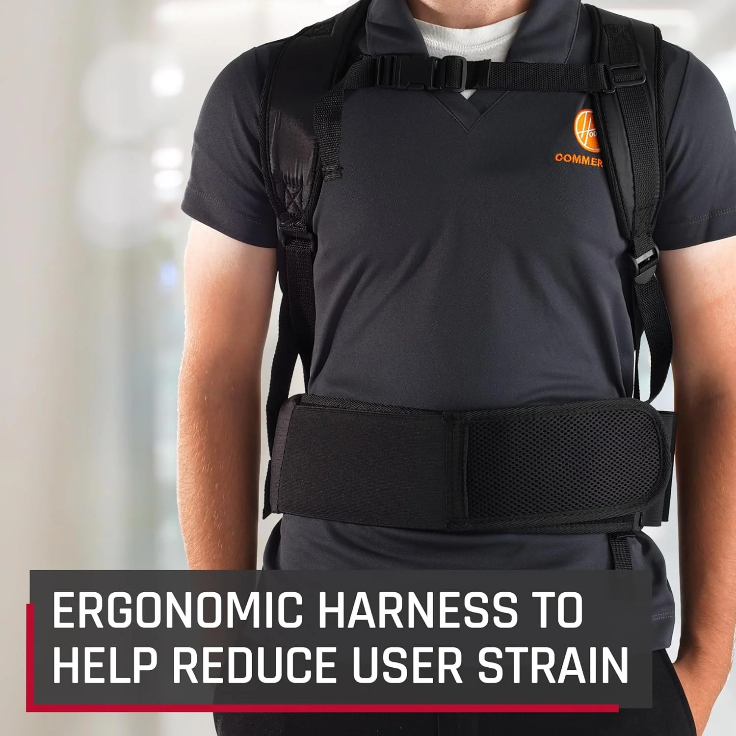 جاروبرقی کوله پشتی سبک وزن هوور مدل C2401، مناسب فرش و سطوح سخت، مشکی جاروبرقی کوله پشتی سبک وزن هوور مدل C2401، مناسب فرش و سطوح سخت، مشکی