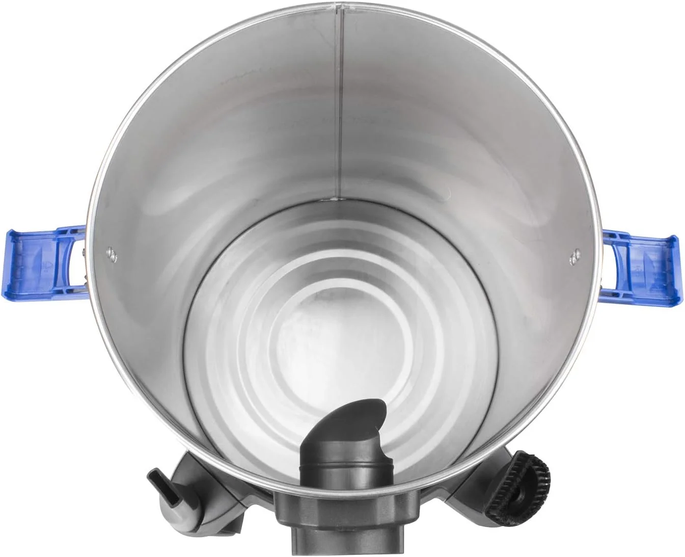 جاروبرقی برقی چند منظوره 3 در 1 هیوندای HYVI3014 با توان 1400 وات، مخزن 30 لیتری استیل، قابلیت مکش تر و خشک، عملکرد دمنده و پریز ابزار برقی، قابلیت استفاده با کیسه یا بدون کیسه، فیلتر HEPA، آبی