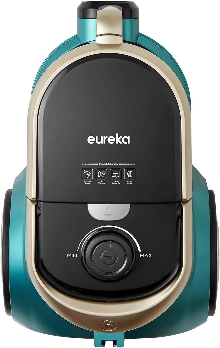 جاروبرقی سطلی یورکا 2000 وات با مخزن گرد و غبار 2.2 لیتری، فیلتراسیون سایکلون، بدون کیسه، فیلتر قابل شستشو مناسب موی حیوانات خانگی، فرش، سرامیک، 220 ولت، آپولو جاروبرقی سطلی یورکا 2000 وات با مخزن گرد و غبار 2.2 لیتری، فیلتراسیون سایکلون، بدون کیسه، فیلتر قابل شستشو مناسب موی حیوانات خانگی، فرش، سرامیک، 220 ولت، آپولو