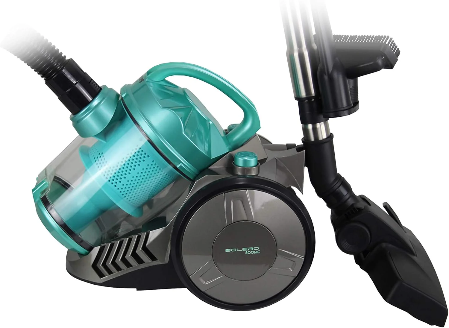 جاروبرقی چند چرخهای باستیلپو بولرو 800-MC با قدرت فوقالعاده و بیصدا، 800 وات، سبز آبی جاروبرقی چند چرخهای باستیلپو بولرو 800-MC با قدرت فوقالعاده و بیصدا، 800 وات، سبز آبی