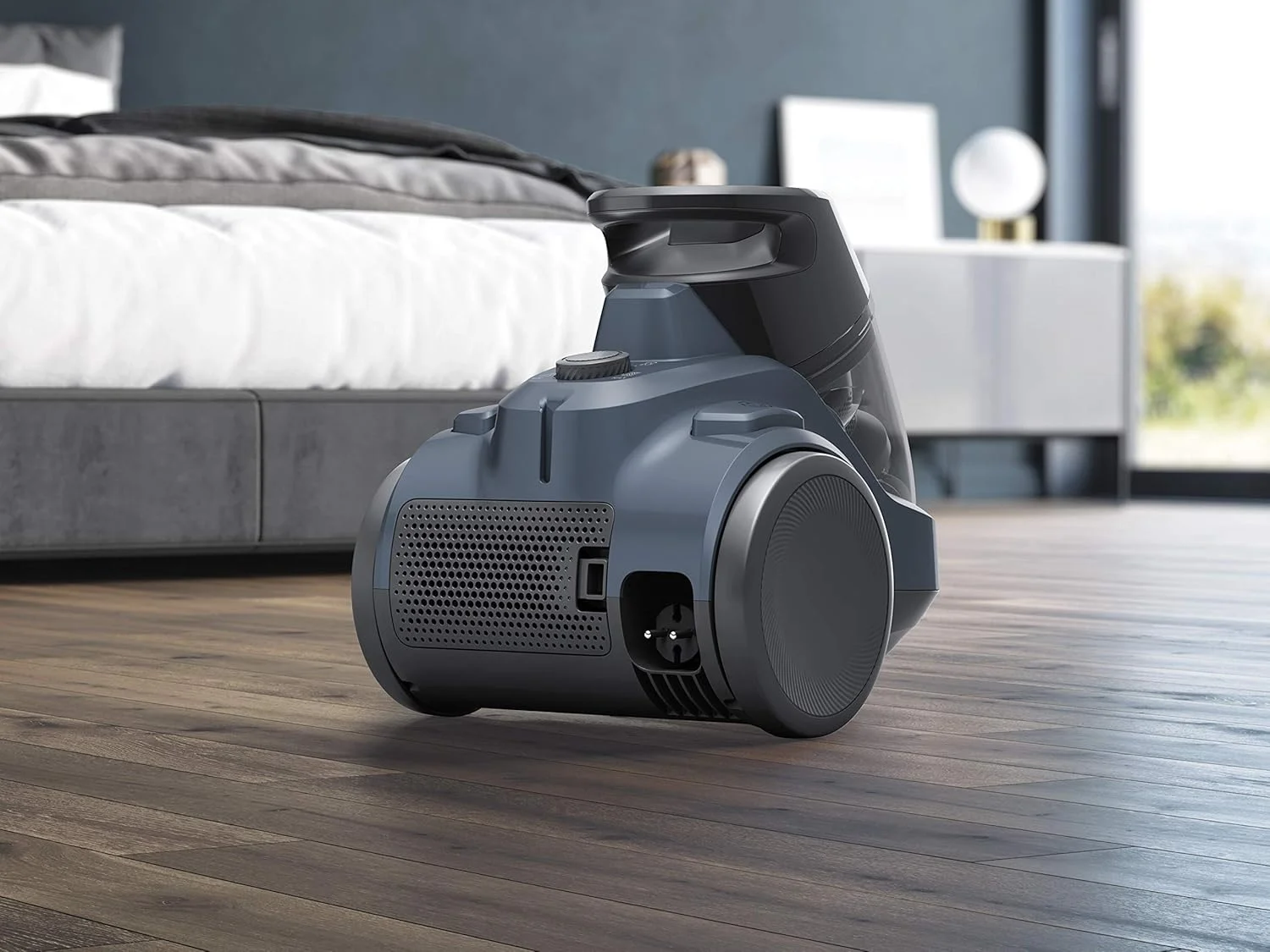 جاروبرقی بدون کیسه AEG Total Home LX5-2-4DB، آبی جین، 700 وات، 80 دسی بل جاروبرقی بدون کیسه AEG Total Home LX5-2-4DB، آبی جین، 700 وات، 80 دسی بل