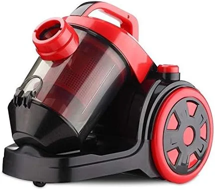AAZZXSX Vacuum cleaners for home Horizontal vacuum cleaner,for Home Hard Floor Carpet Lightweight Power Strong Suction Powered Corded Canister Vacuum Cleaner, Red.