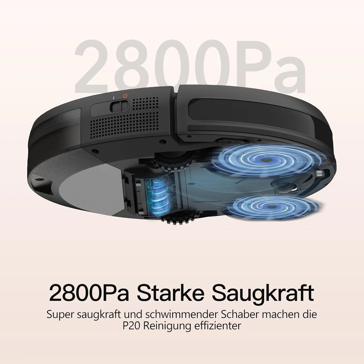 جاروبرقی رباتیک AIRROBO P20 با قدرت مکش 2800Pa، شارژ خودکار، WiFi، زمان کارکرد 120 دقیقه، جاروبرقی رباتیک برای فرش، موی حیوانات خانگی، کف سخت جاروبرقی رباتیک AIRROBO P20 با قدرت مکش 2800Pa، شارژ خودکار، WiFi، زمان کارکرد 120 دقیقه، جاروبرقی رباتیک برای فرش، موی حیوانات خانگی، کف سخت