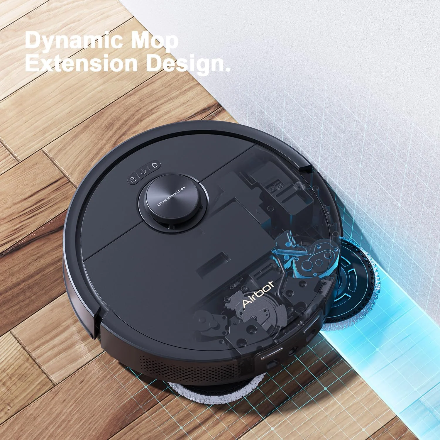 جاروبرقی رباتیک Airbot مدل X40 Ultra با قدرت مکش 17000 پاسکال، دارای تی، اجتناب هوشمندانه از موانع، مجهز به سیستم هوش مصنوعی پیشرفته AirGPT، مسیریابی دقیق، تخلیه خودکار، شستشوی تی و پر کردن مخزن جاروبرقی رباتیک Airbot مدل X40 Ultra با قدرت مکش 17000 پاسکال، دارای تی، اجتناب هوشمندانه از موانع، مجهز به سیستم هوش مصنوعی پیشرفته AirGPT، مسیریابی دقیق، تخلیه خودکار، شستشوی تی و پر کردن مخزن
