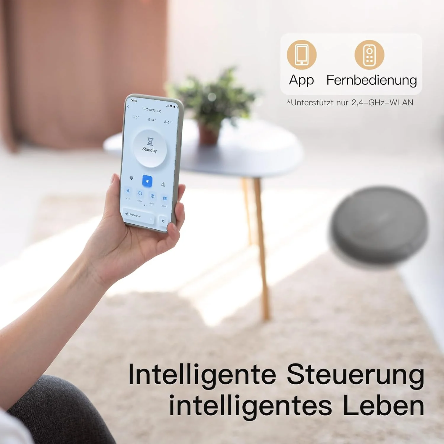 جاروبرقی رباتیک AIRROBO P20 با قدرت مکش 2800Pa، شارژ خودکار، WiFi، زمان کارکرد 120 دقیقه، جاروبرقی رباتیک برای فرش، موی حیوانات خانگی، کف سخت جاروبرقی رباتیک AIRROBO P20 با قدرت مکش 2800Pa، شارژ خودکار، WiFi، زمان کارکرد 120 دقیقه، جاروبرقی رباتیک برای فرش، موی حیوانات خانگی، کف سخت