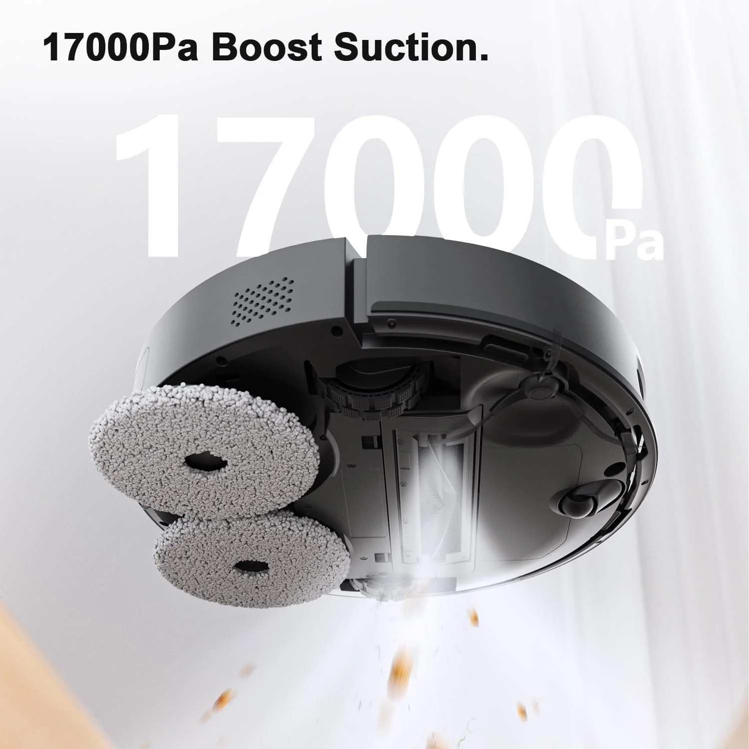 جاروبرقی رباتیک Airbot مدل X40 Ultra با قدرت مکش 17000 پاسکال، دارای تی، اجتناب هوشمندانه از موانع، مجهز به سیستم هوش مصنوعی پیشرفته AirGPT، مسیریابی دقیق، تخلیه خودکار، شستشوی تی و پر کردن مخزن جاروبرقی رباتیک Airbot مدل X40 Ultra با قدرت مکش 17000 پاسکال، دارای تی، اجتناب هوشمندانه از موانع، مجهز به سیستم هوش مصنوعی پیشرفته AirGPT، مسیریابی دقیق، تخلیه خودکار، شستشوی تی و پر کردن مخزن