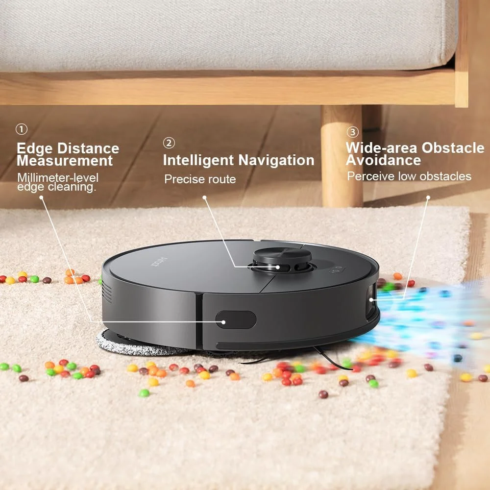 جاروبرقی رباتیک و تی شوی Airbot L50 Master، خشک کردن خودکار/شستشوی خودکار تی/مکش 23000Pa/تخلیه و پر کردن خودکار/تشخیص فرش، بلند کردن تی، اجتناب از موانع، برای موی حیوانات خانگی و فرش، کنترل برنامه Xiaomi Home جاروبرقی رباتیک و تی شوی Airbot L50 Master، خشک کردن خودکار/شستشوی خودکار تی/مکش 23000Pa/تخلیه و پر کردن خودکار/تشخیص فرش، بلند کردن تی، اجتناب از موانع، برای موی حیوانات خانگی و فرش، کنترل برنامه Xiaomi Home