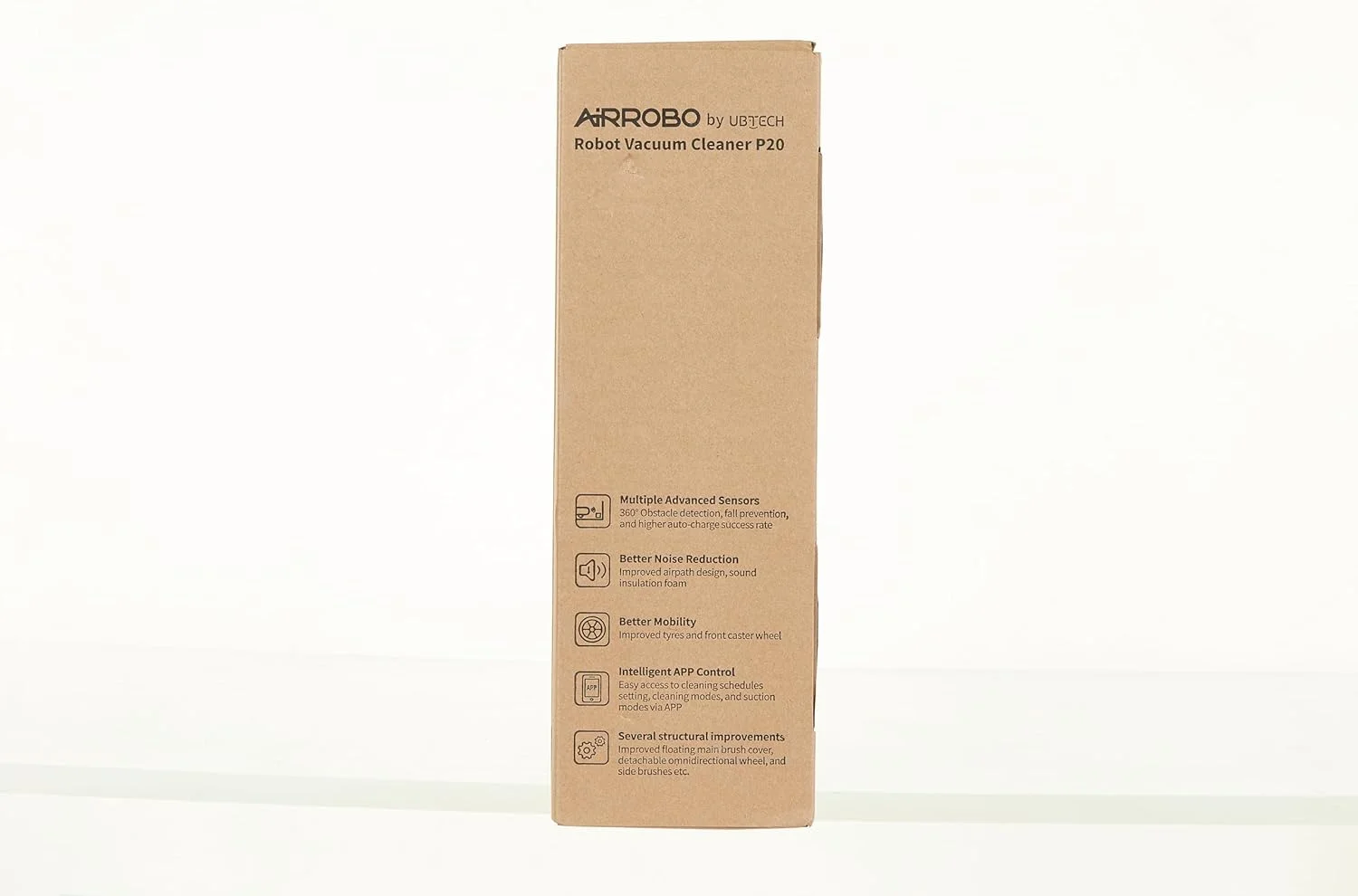 جاروبرقی رباتیک AIRROBO P20 با قدرت مکش 2800Pa، شارژ خودکار، WiFi، زمان کارکرد 120 دقیقه، جاروبرقی رباتیک برای فرش، موی حیوانات خانگی، کف سخت جاروبرقی رباتیک AIRROBO P20 با قدرت مکش 2800Pa، شارژ خودکار، WiFi، زمان کارکرد 120 دقیقه، جاروبرقی رباتیک برای فرش، موی حیوانات خانگی، کف سخت