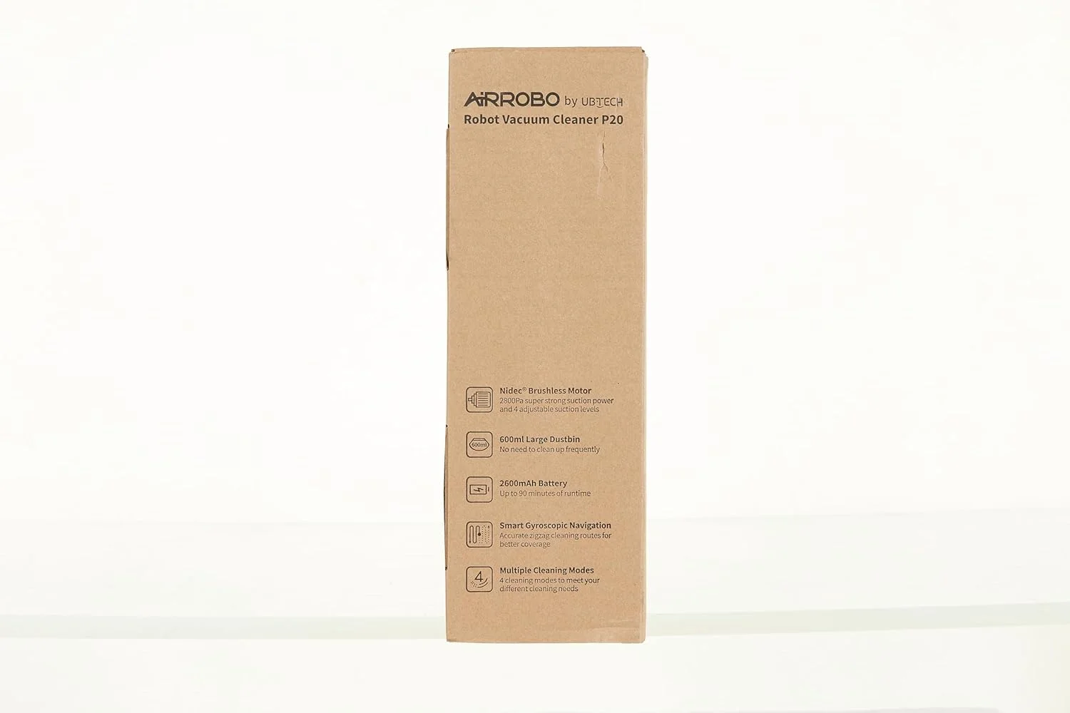 جاروبرقی رباتیک AIRROBO P20 با قدرت مکش 2800Pa، شارژ خودکار، WiFi، زمان کارکرد 120 دقیقه، جاروبرقی رباتیک برای فرش، موی حیوانات خانگی، کف سخت جاروبرقی رباتیک AIRROBO P20 با قدرت مکش 2800Pa، شارژ خودکار، WiFi، زمان کارکرد 120 دقیقه، جاروبرقی رباتیک برای فرش، موی حیوانات خانگی، کف سخت