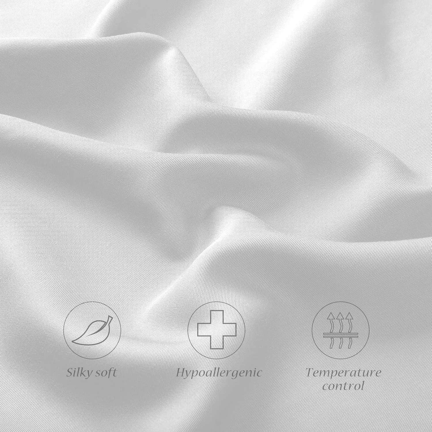 روبالشی خنک کننده ELIBABA برای خواب پهلو - روکش روبالشی بامبو منحنی با زیپ - روبالشی نرم و ابریشمی خنک و قابل تنفس برای افراد گرمایی، سایز کینگ تک عددی، 50 * 90 سانتی متر سفید روبالشی خنک کننده ELIBABA برای خواب پهلو - روکش روبالشی بامبو منحنی با زیپ - روبالشی نرم و ابریشمی خنک و قابل تنفس برای افراد گرمایی، سایز کینگ تک عددی، 50 * 90 سانتی متر سفید