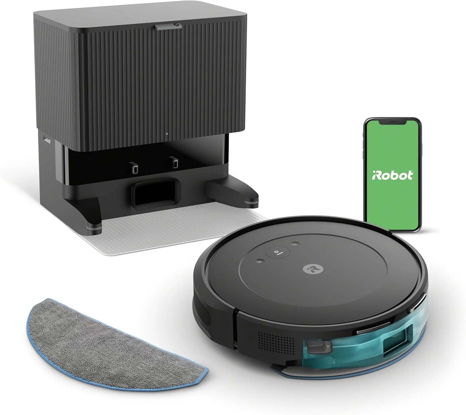 جاروبرقی و تی شوی رباتیک خودکار iRobot Roomba Y051020 Combo 2 Essential