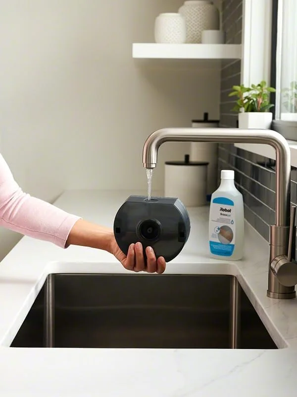 iRobot Braava M6 ربات طی کش حرفه ای با اسپری دقیق جت، ایده آل برای چندین اتاق و فضاهای بزرگ، سازگار با الکسا، مسیریابی هوشمند، حالت جارو خشک - سفید - M613840 iRobot Braava M6 ربات طی کش حرفه ای با اسپری دقیق جت، ایده آل برای چندین اتاق و فضاهای بزرگ، سازگار با الکسا، مسیریابی هوشمند، حالت جارو خشک - سفید - M613840