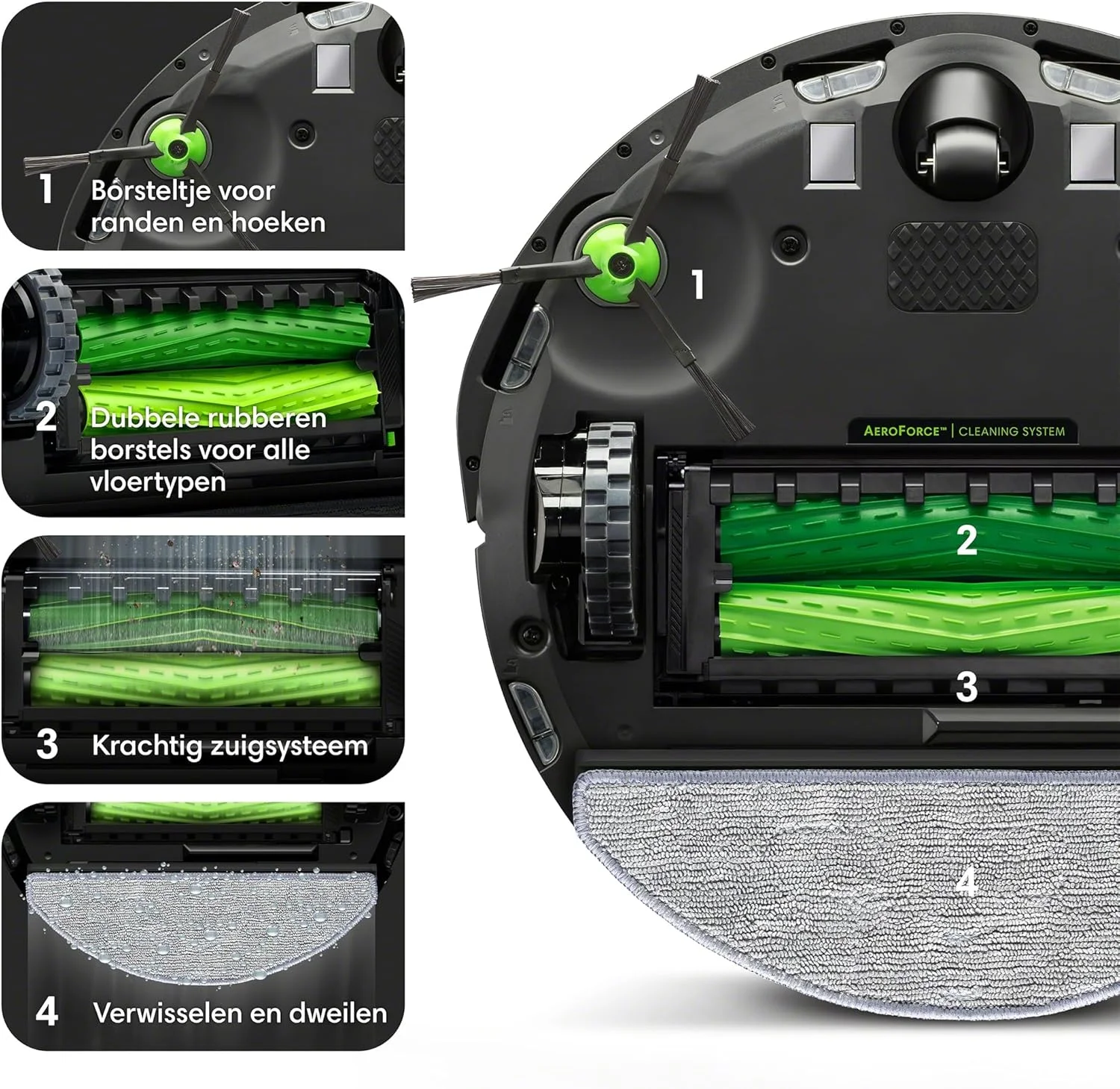 irobot Roomba Combo i8 (i8176) – 2-in-1 Robot – Aspire or Wash a Simple Change of Tray – WiFi Connected – Maps and Memories Your Home – Compatible with Voice Assistants irobot Roomba Combo i8 (i8176) – 2-in-1 Robot – Aspire or Wash a Simple Change of Tray – WiFi Connected – Maps and Memories Your Home – Compatible with Voice Assistants