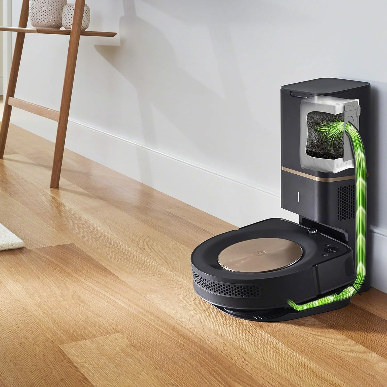 قطعات تعویضی اصلی iRobot® Clean Base® تخلیه خودکار خاک، سازگار فقط با جاروبرقی های ربات Roomba® سری s قطعات تعویضی اصلی iRobot® Clean Base® تخلیه خودکار خاک، سازگار فقط با جاروبرقی های ربات Roomba® سری s