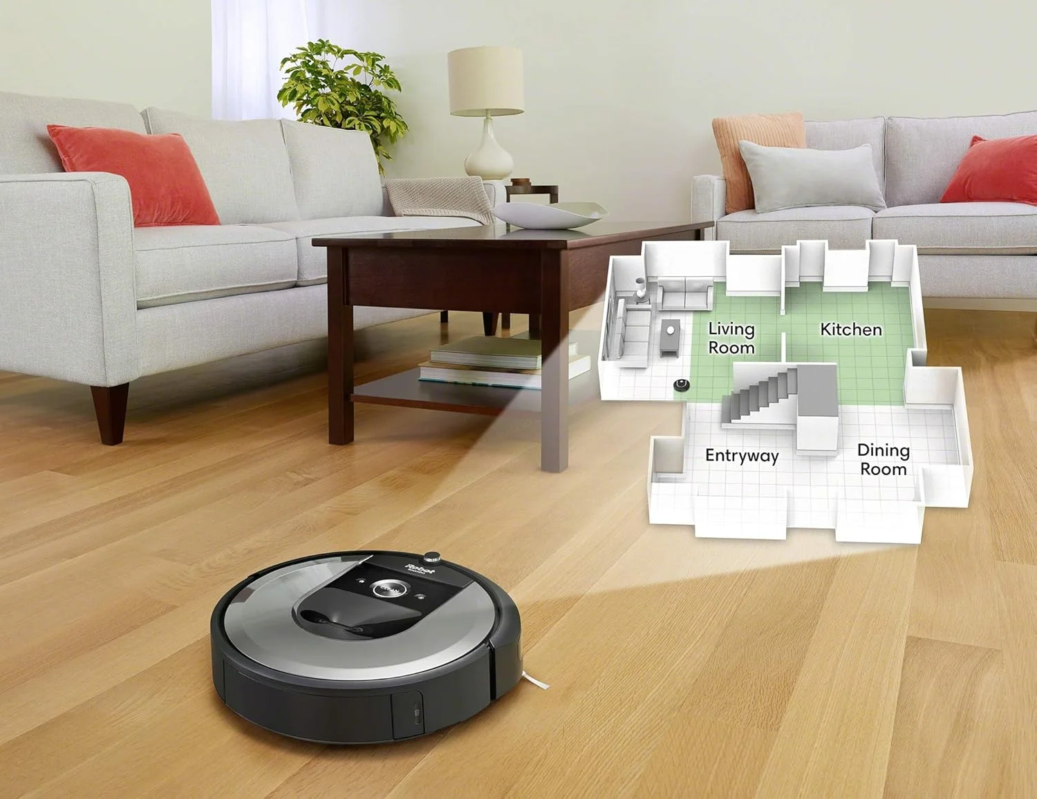 iRobot Roomba i7+ (i7556) WiFi connected Robot Vacuum iRobot Roomba i7+ (i7556) WiFi connected Robot Vacuum