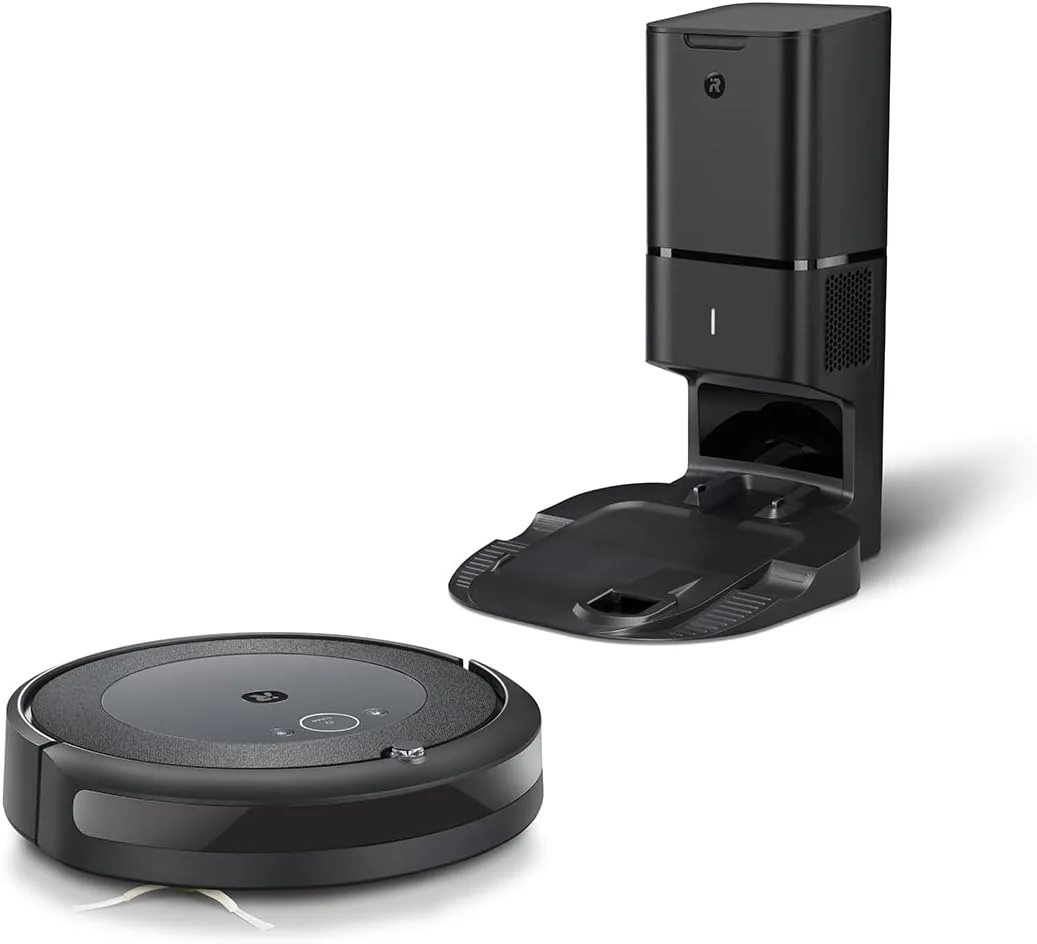 iRobot Roomba i4+ EVO Self Emptying Robot Vacuum - Empties Itself for up to 60 Days, Clean by Room with Smart Mapping, Compatible with Alexa, Ideal for Pet Hair, Carpets iRobot Roomba i4+ EVO Self Emptying Robot Vacuum - Empties Itself for up to 60 Days, Clean by Room with Smart Mapping, Compatible with Alexa, Ideal for Pet Hair, Carpets